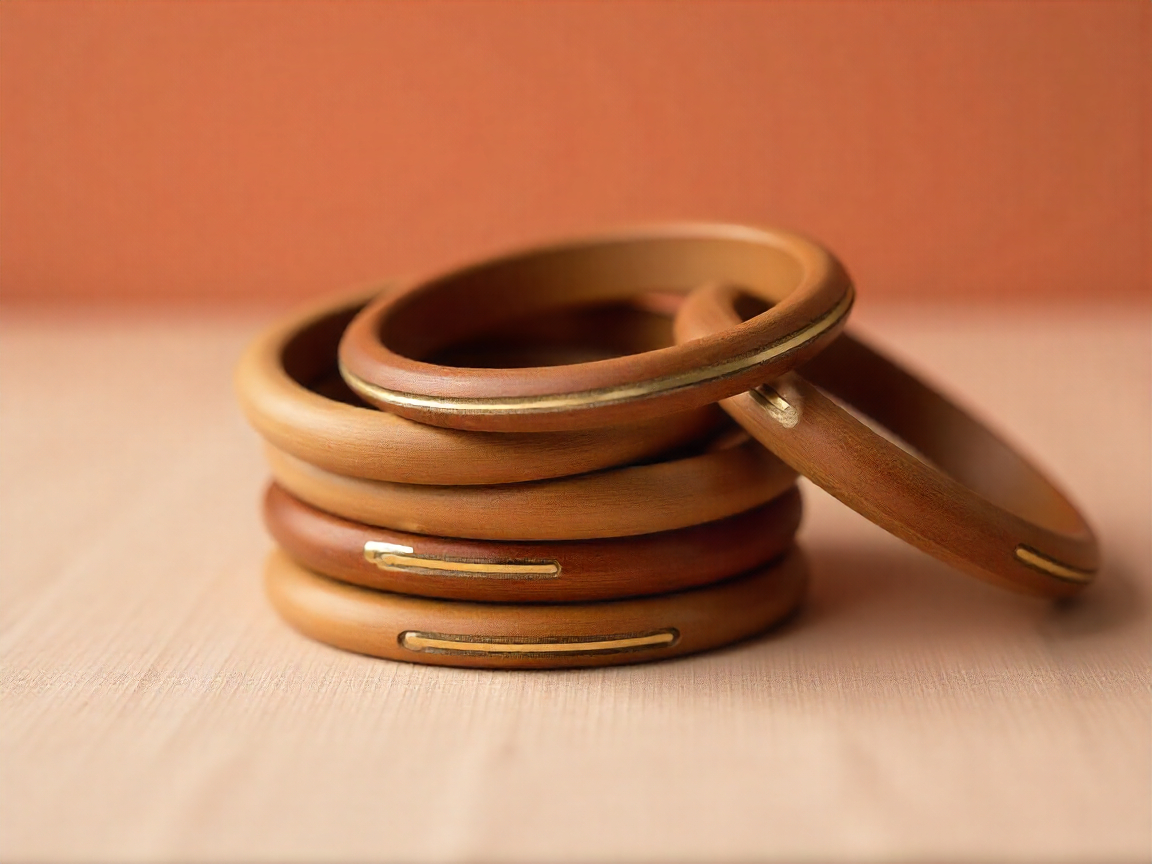 Handgemaakte houten decoratie